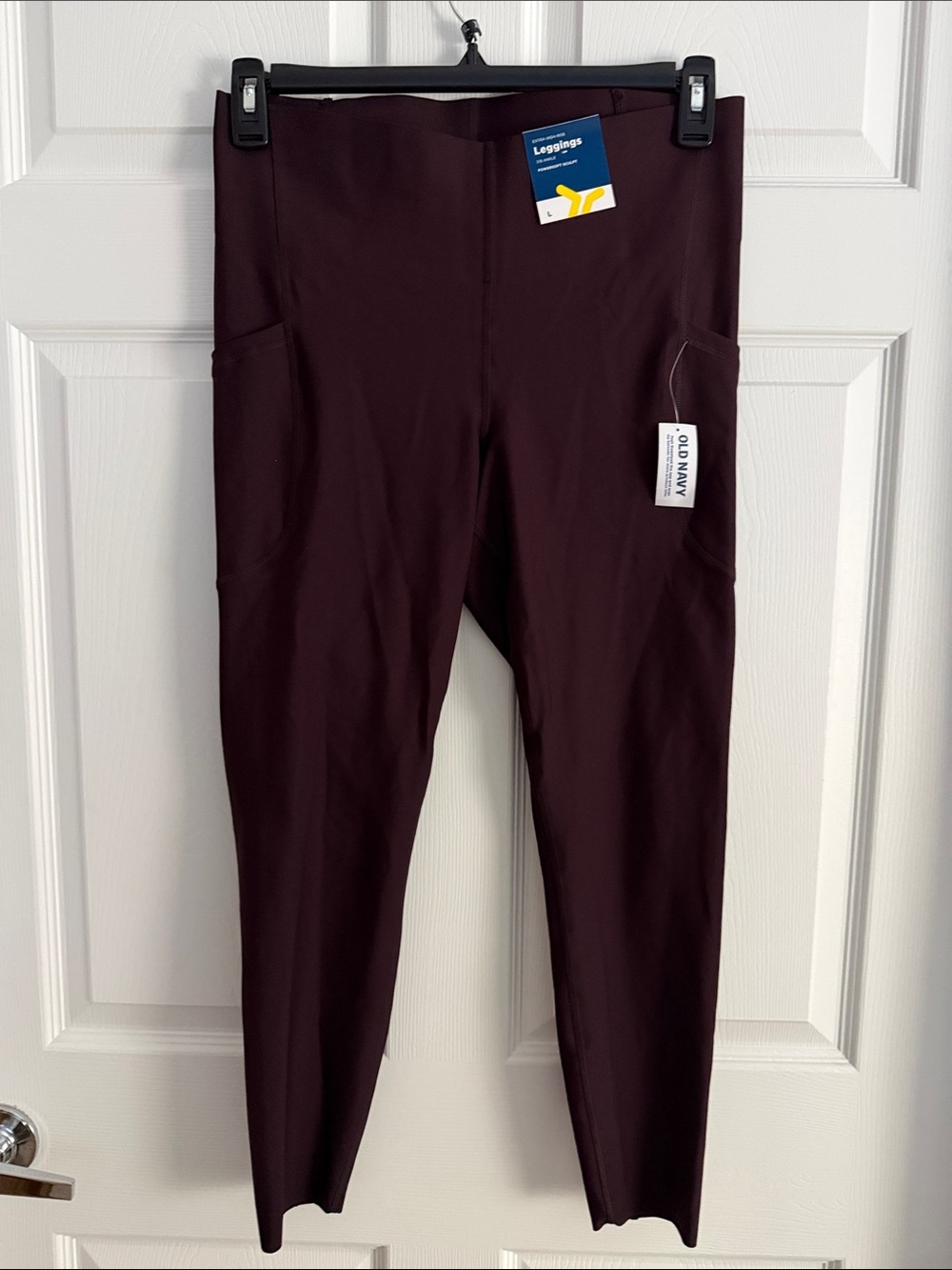Old navy purple workout set leggings and bra